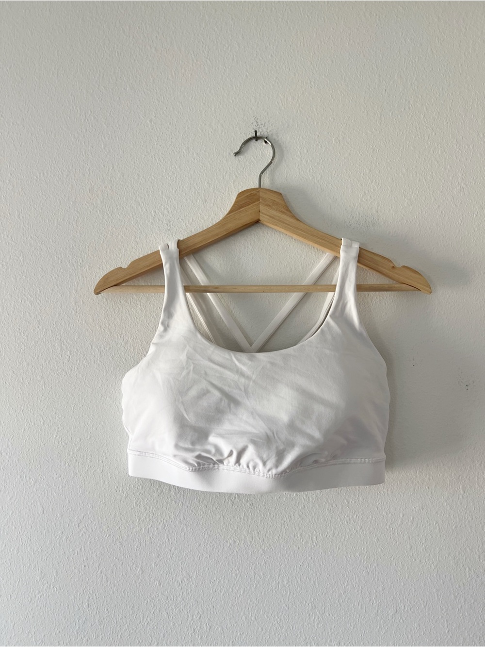 LULULEMON | Energy Longline White Strappy Sports Bra | 10 - Picture 2 of 5